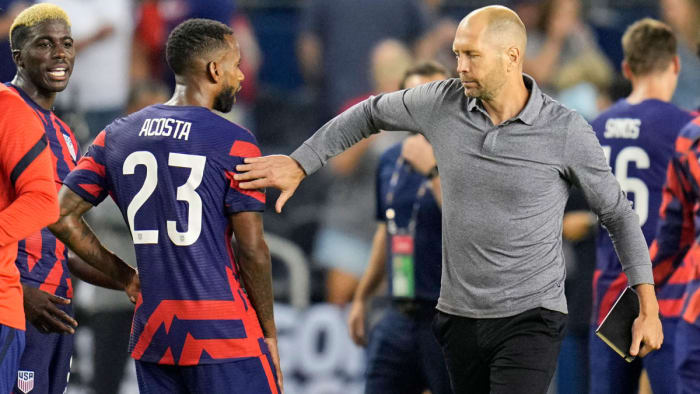USMNT's Kellyn Acosta and Gregg Berhalter